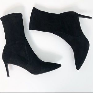 Stuart Weitzman Cling Bootie in Black